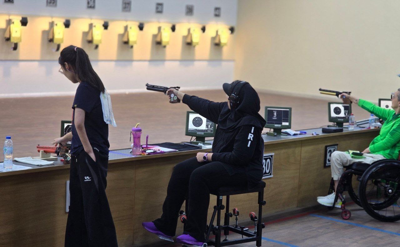 جام جهانی پاراتیراندازی ۲۰۲۵؛ راهیابی شاهی و احمدی به مرحله پایانی تپانچه بادی بانوان جام جهانی پاراتیراندازی ۲۰۲۵؛ راهیابی شاهی و احمدی به مرحله پایانی تپانچه بادی بانوان