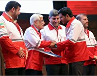 اهدای تندیس داوطلب برتر کشور به جوان جهرمی