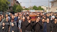 تشییع و خاکسپاری پیکر پدر شهیدان ساورسفلی در روستای النگ کردکوی