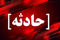 واژگونی اتوبوس  در محور کمربندی کنگان