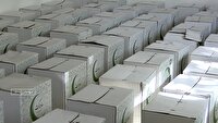 توزیع هزار بسته معیشتی بین خانواده های مهابادی در ایام جنگ