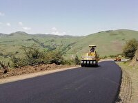 آغاز نهضت آسفالت معابر روستایی در نقده