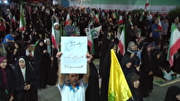 نمایش اقتدار و تجدید پیمان با راه شهیدان و ارزش‌های انقلاب