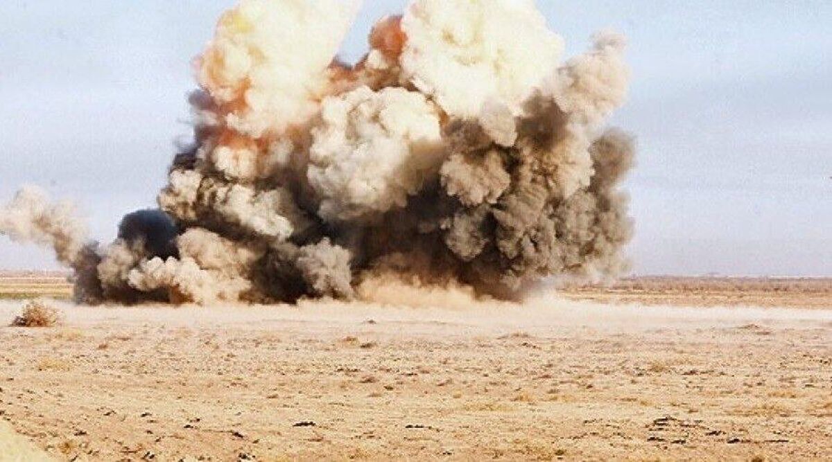 خنثی سازی مهمات عمل نکرده در کبگان خنثی سازی مهمات عمل نکرده در کبگان