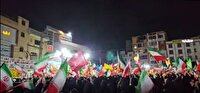 حماسه اتحاد در شب ۹۹؛ تجلی همبستگی مردم شهرستان قدس در میدان ایستادگی