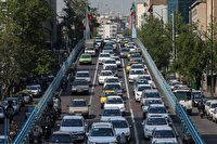 ترافیک در برخی بزرگراه‌های اصلی پایتخت