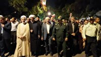 صدمین شب مقاومت مردم خراسان شمالی در خیابان