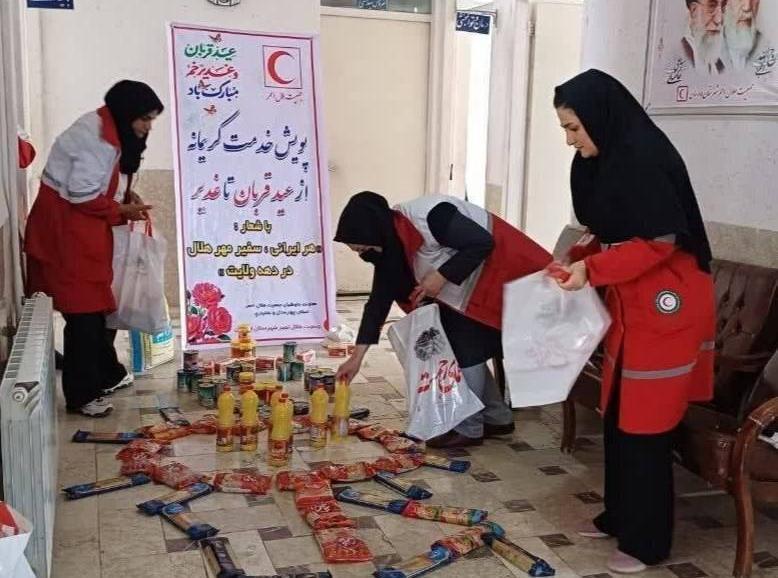 بهره‌مندی بیش از ۳۴۷ هزار نفر از خدمات هلال احمر