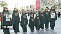 اجرای پویش سرود جان فدا در قم