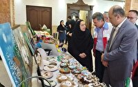 برپایی نمایشگاه توانمندی‌های هنری توانخواهان در صومعه‌سرا