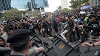 اعتراض صدها دانشجوی اندونزیایی به افزایش قیمت سوخت