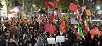 تداوم ایستادگی در میدان شهدای گمنام؛ صد و هشتمین شب حماسه مردم شهریار
