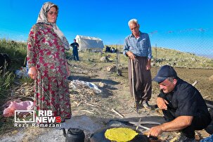 روایت زندگی در ییلاق؛ تصاویری از مهمان‌نوازی در کوهستان‌های لرستان