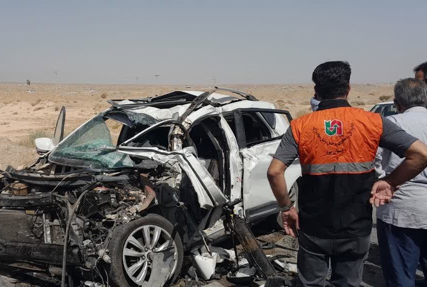 تصادف مرگبار در محور تنگ چنار تصادف مرگبار در محور تنگ چنار