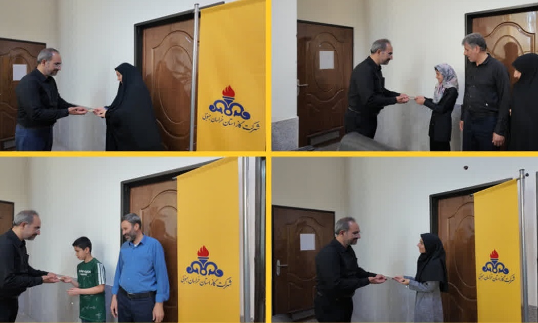 تجلیل از ۴۳۹ برگزیده طرح همیار گاز در خراسان جنوبی تجلیل از ۴۳۹ برگزیده طرح همیار گاز در خراسان جنوبی