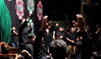 فریاد مقاومت و ایستادگی مردم قم در شب‌های محرم