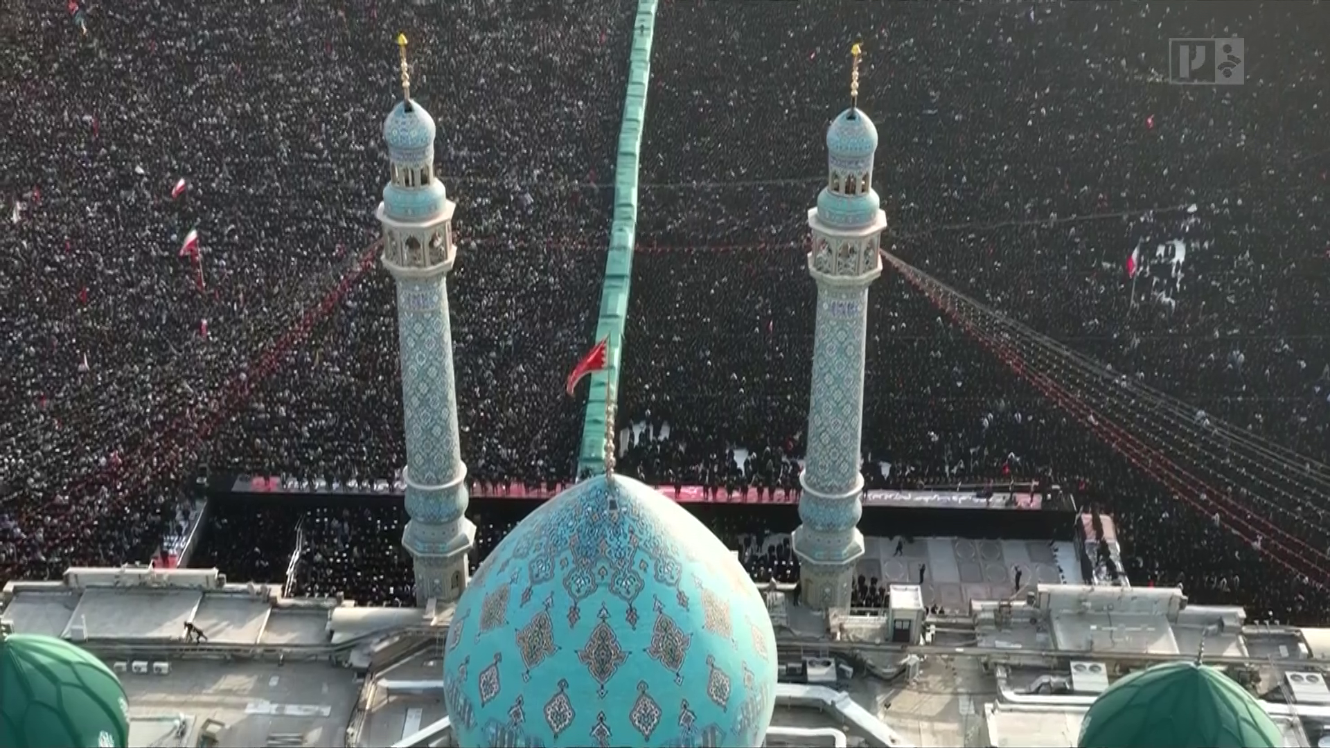 قم، یکپارچه در سوگ و حماسه؛بدرقه باشکوه امام مجاهد