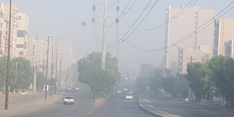 امروز ۲۸ تیر، آلودگی هوا در ۲ شهر خوزستان