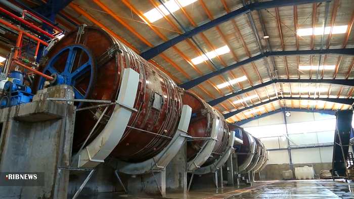 بزرگترین واحد تولید چرم در خاورمیانه