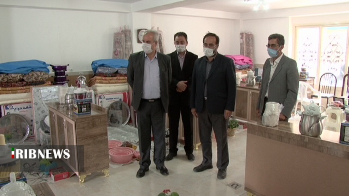 اهدای جهیزیه به نوعروسان نیازمند در مراغه