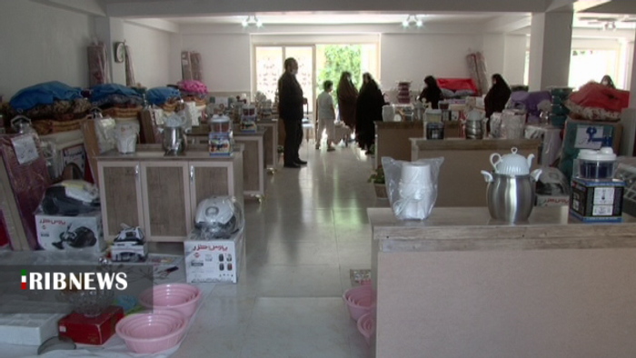 اهدای جهیزیه به نوعروسان نیازمند در مراغه