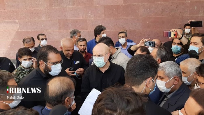 بازدید رئیس مجلس شورای اسلامی از بیمارستان بهبهان